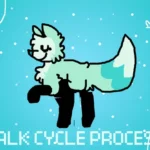 Play Chikn Nuggit - Slushi Walk Cycle Process