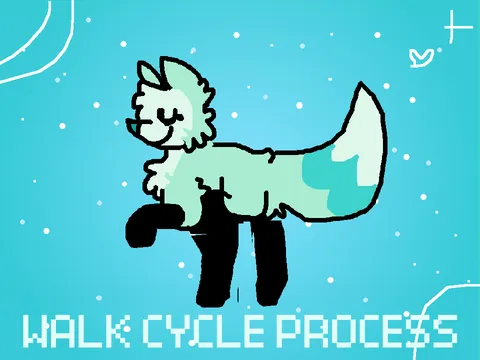 Chikn Nuggit – Slushi Walk Cycle Process